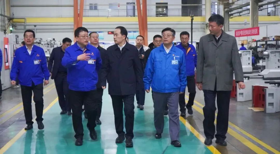 【集團資訊】陜西省國資委黨委書記任國到寶雞機床調(diào)研